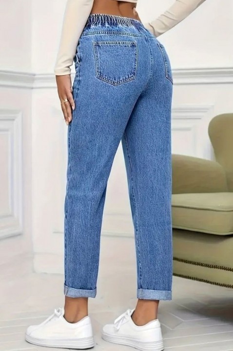 Дънки KALVORSA, Цвят: син, IVET.BG - Твоят онлайн бутик.