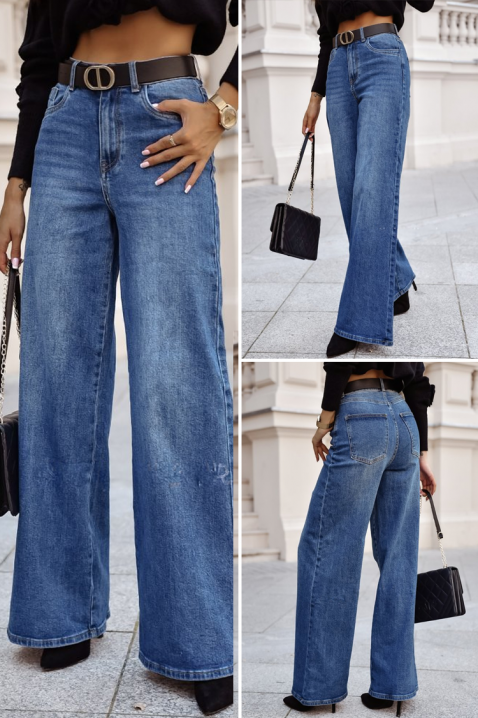 Дънки YAMRENZA, Цвят: син, IVET.BG - Твоят онлайн бутик.