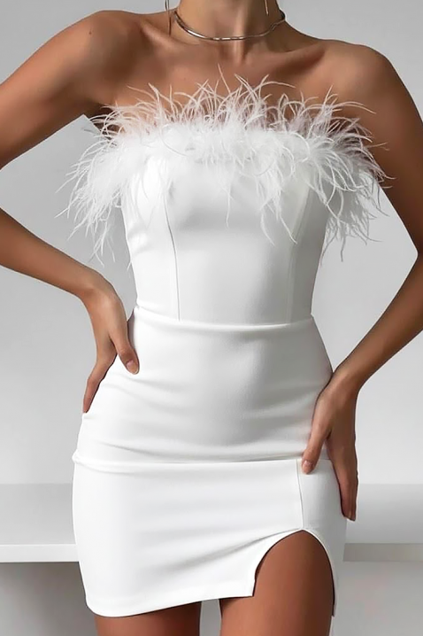 Рокля SAROELTA WHITE, Цвят: бял, IVET.BG - Твоят онлайн бутик.