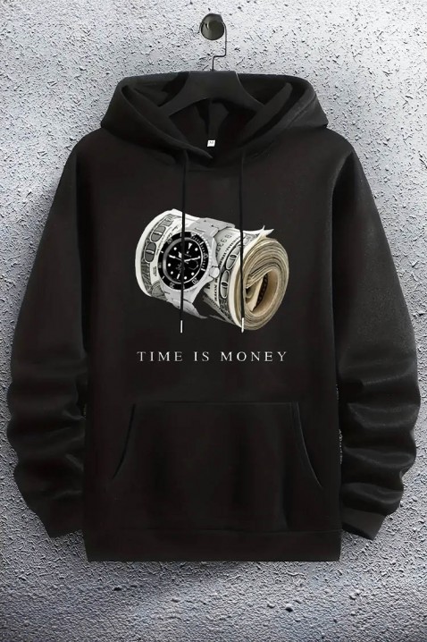 Суичър MARLINZA, Цвят: черен, IVET.BG - Твоят онлайн бутик.