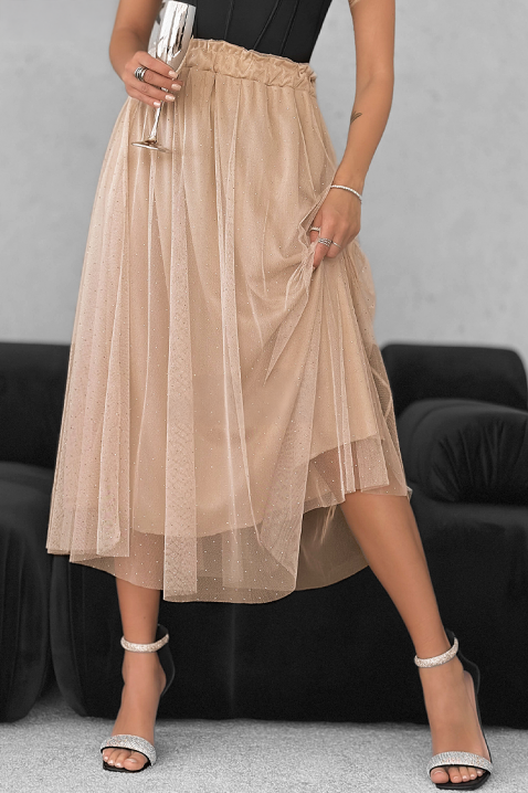 Пола BOLGANA, Цвят: беж, IVET.BG - Твоят онлайн бутик.