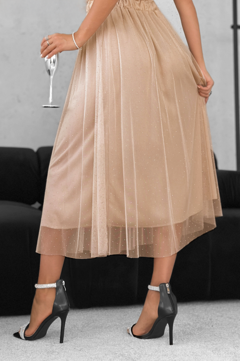 Пола BOLGANA, Цвят: беж, IVET.BG - Твоят онлайн бутик.