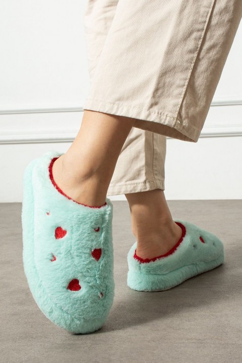 Дамски пантофи MEGOLDA MINT, Цвят: мента, IVET.BG - Твоят онлайн бутик.