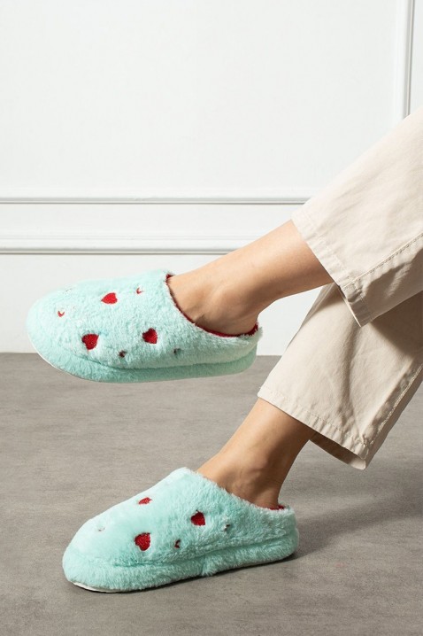 Дамски пантофи MEGOLDA MINT, Цвят: мента, IVET.BG - Твоят онлайн бутик.