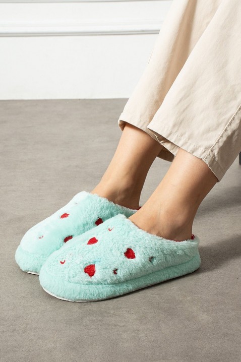 Дамски пантофи MEGOLDA MINT, Цвят: мента, IVET.BG - Твоят онлайн бутик.