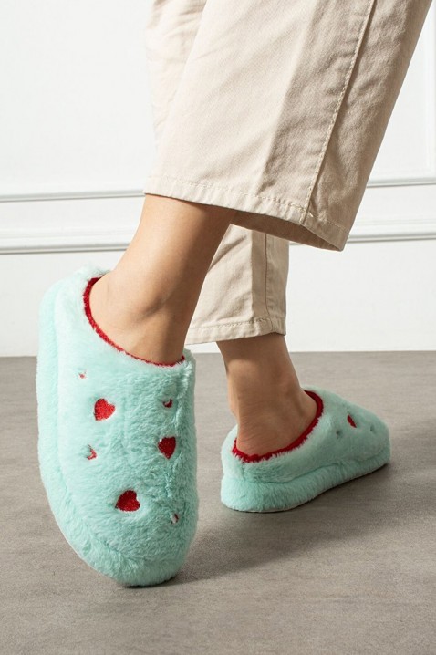 Дамски пантофи MEGOLDA MINT, Цвят: мента, IVET.BG - Твоят онлайн бутик.