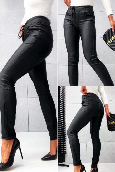 Панталон TERMONTA, Цвят: черен, IVET.BG - Твоят онлайн бутик.