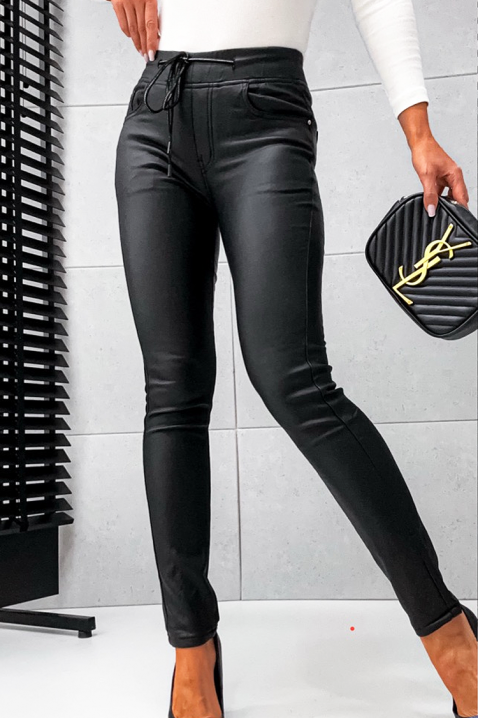 Панталон TERMONTA, Цвят: черен, IVET.BG - Твоят онлайн бутик.