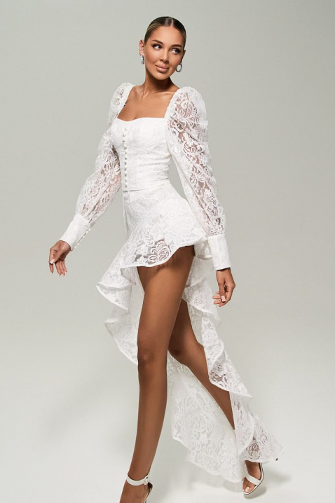 Рокля BILVONZA WHITE, Цвят: бял, IVET.BG - Твоят онлайн бутик.