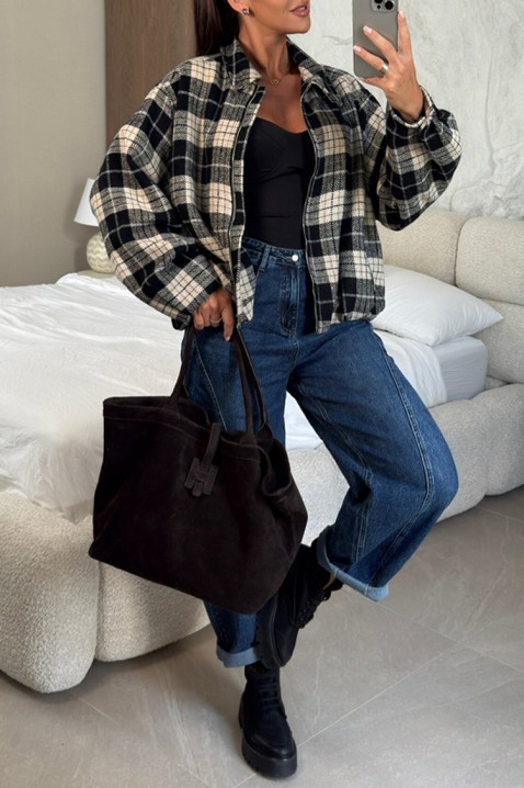 Яке KAROLINZA, Цвят: многоцветен, IVET.BG - Твоят онлайн бутик.