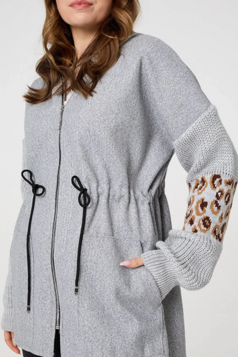 Суичър KERTOLSA, Цвят: сив, IVET.BG - Твоят онлайн бутик.