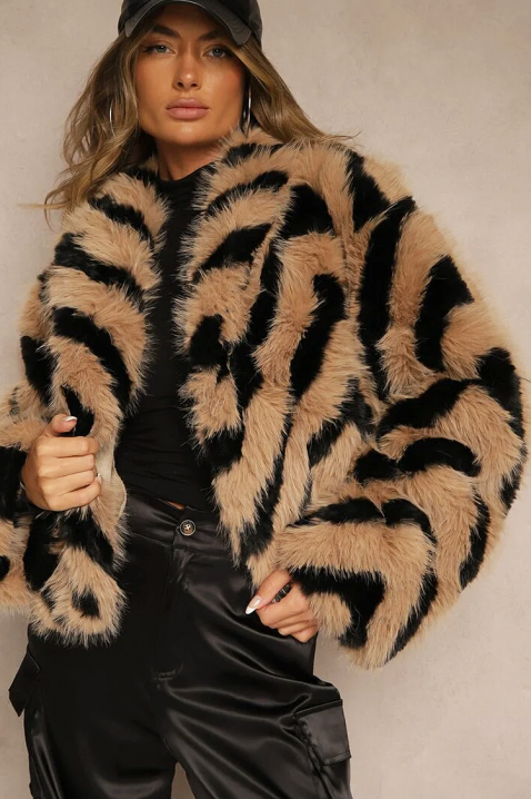 Палто TIGRELZA BEIGE, Цвят: беж, IVET.BG - Твоят онлайн бутик.