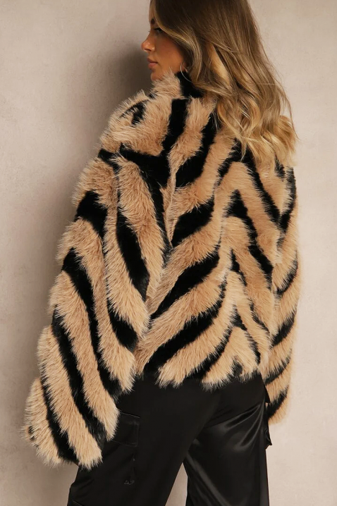 Палто TIGRELZA BEIGE, Цвят: беж, IVET.BG - Твоят онлайн бутик.