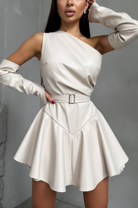 Рокля BEMBOLA, Цвят: екрю, IVET.BG - Твоят онлайн бутик.