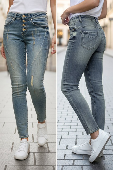 Дънки FEJIZA SKY, Цвят: светлосин, IVET.BG - Твоят онлайн бутик.