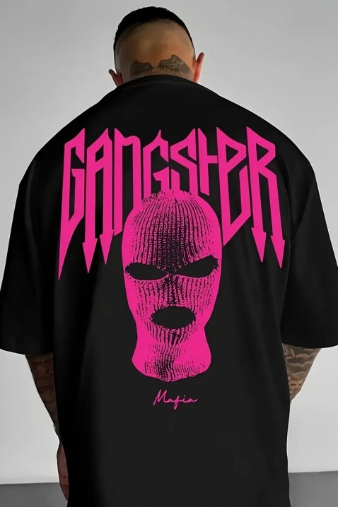 Мъжка тениска LORJO, Цвят: черен, IVET.BG - Твоят онлайн бутик.