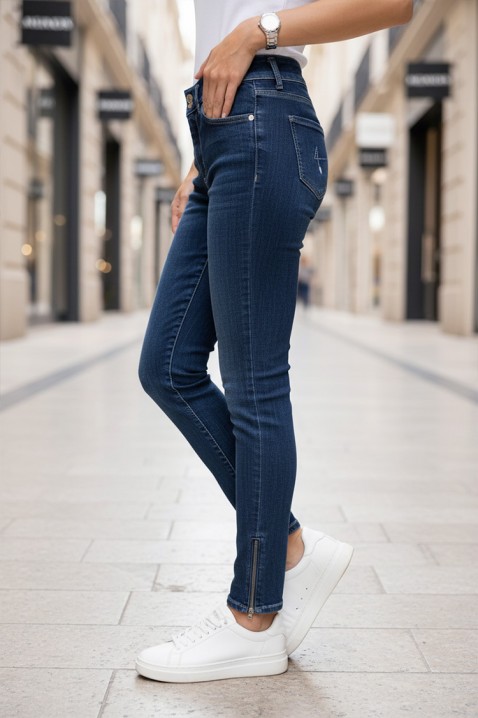 Дънки KRIMIZA NAVY, Цвят: тъмносин, IVET.BG - Твоят онлайн бутик.