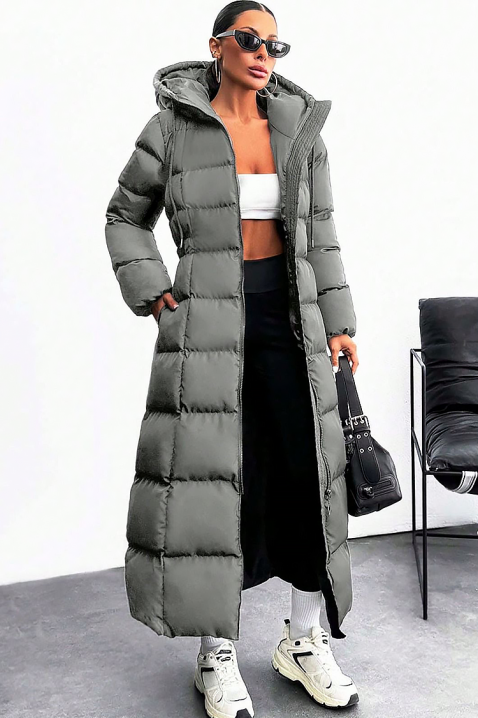 Яке KLALINZA GREY, Цвят: сив, IVET.BG - Твоят онлайн бутик.