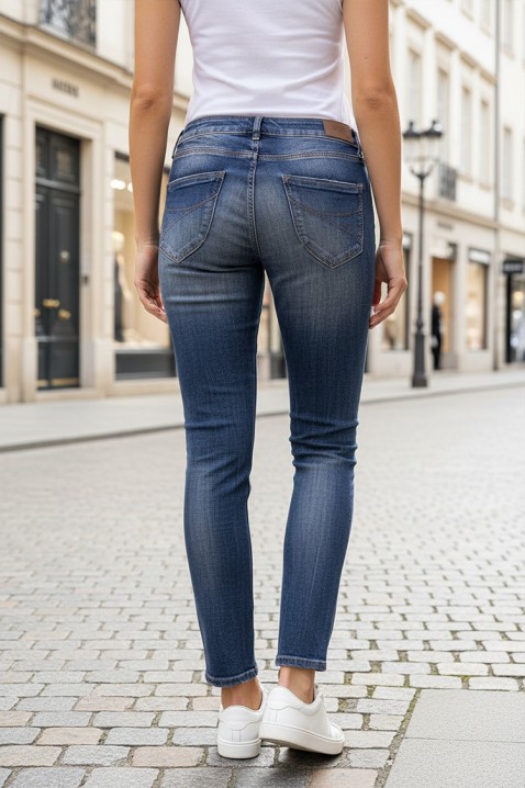 Дънки JERDEJA, Цвят: тъмносин, IVET.BG - Твоят онлайн бутик.