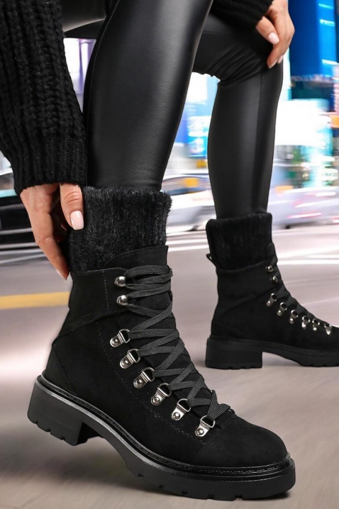 Дамски боти HLOVELDA, Цвят: черен, IVET.BG - Твоят онлайн бутик.