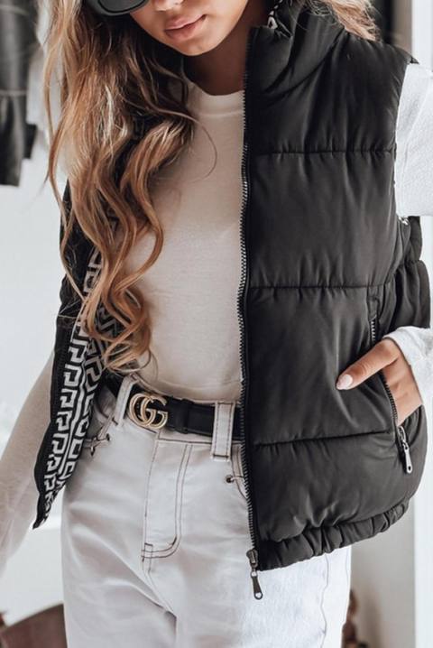 Елек BRASELDA BLACK, Цвят: черен, IVET.BG - Твоят онлайн бутик.