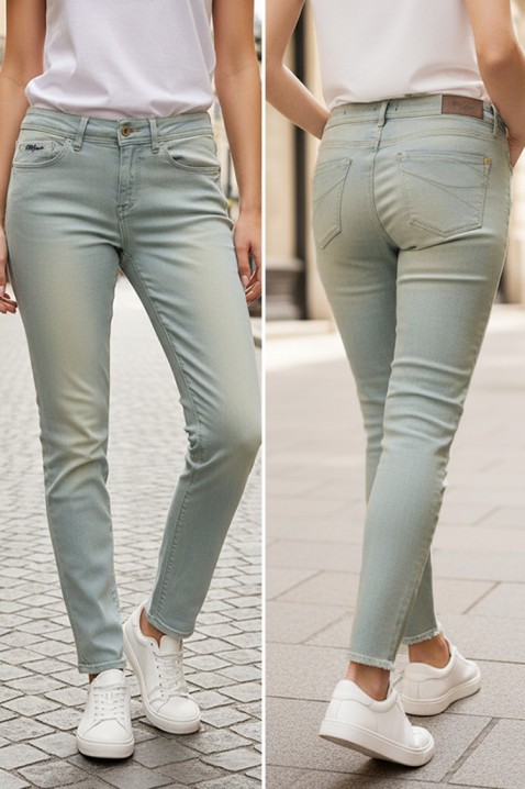 Дънки TEALZA, Цвят: светлосин, IVET.BG - Твоят онлайн бутик.