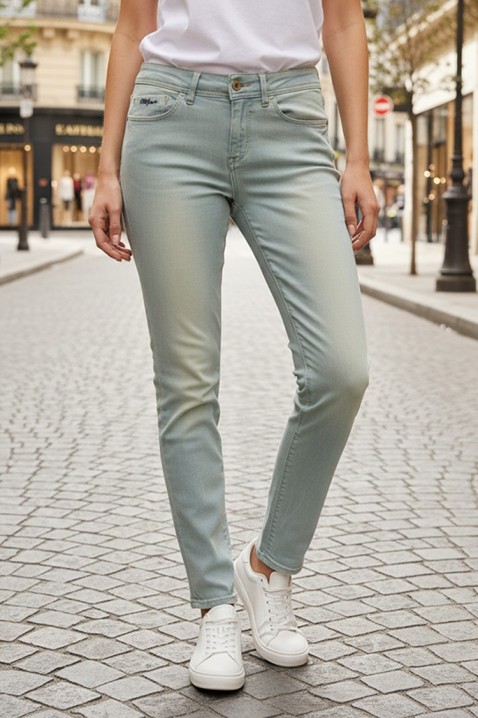 Дънки TEALZA, Цвят: светлосин, IVET.BG - Твоят онлайн бутик.