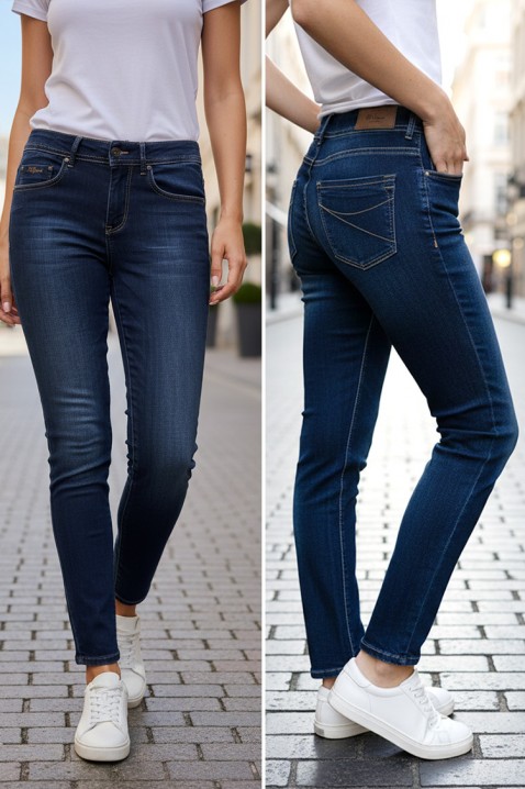 Дънки KABROZA, Цвят: тъмносин, IVET.BG - Твоят онлайн бутик.