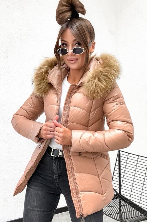 Яке GLORENZIA PEACH, Цвят: праскова, IVET.BG - Твоят онлайн бутик.