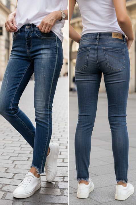 Дънки FAMAGA, Цвят: тъмносин, IVET.BG - Твоят онлайн бутик.