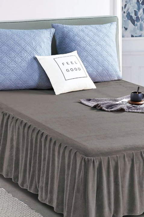 Покривало за легло OPRELMA GRAFIT 160х200 cm, Цвят: графит, IVET.BG - Твоят онлайн бутик.