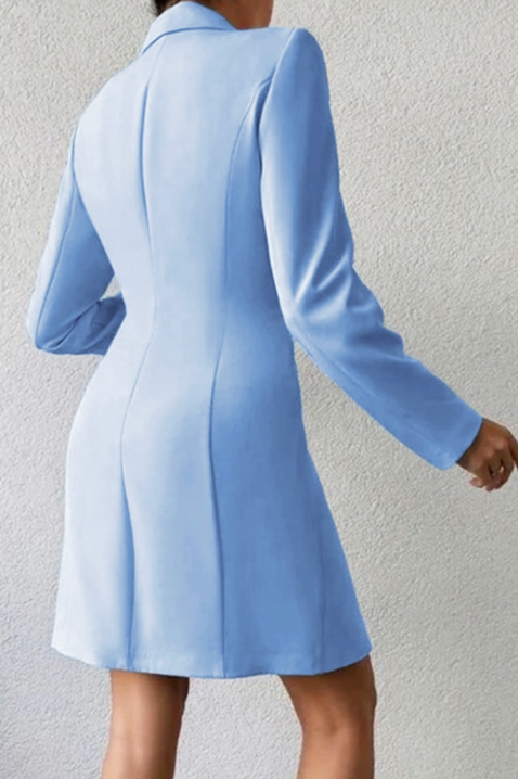 Рокля NAGLONZA, Цвят: светлосин, IVET.BG - Твоят онлайн бутик.