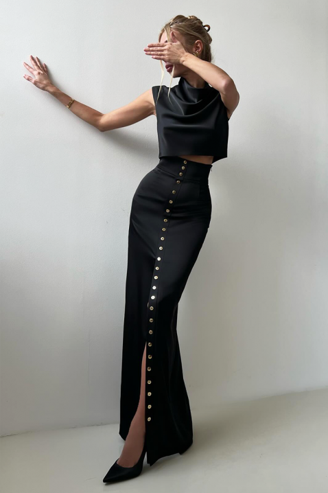 Комплект POLIONA BLACK, Цвят: черен, IVET.BG - Твоят онлайн бутик.