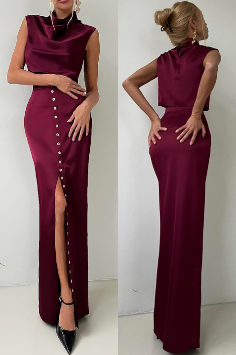 Комплект POLIONA BORDO, Цвят: бордо, IVET.BG - Твоят онлайн бутик.