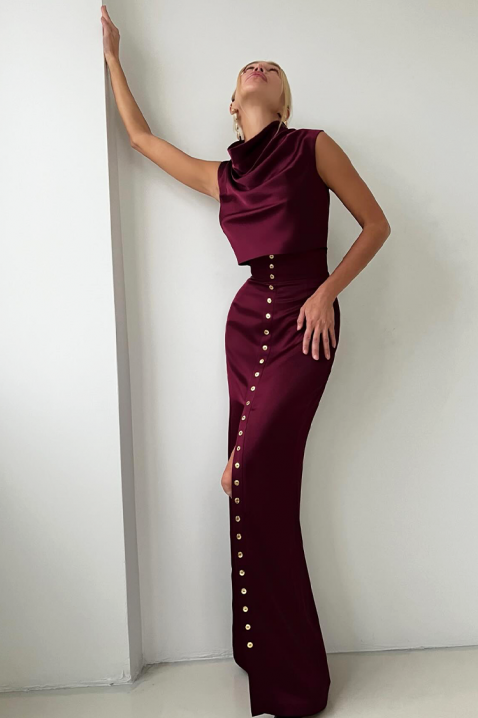 Комплект POLIONA BORDO, Цвят: бордо, IVET.BG - Твоят онлайн бутик.