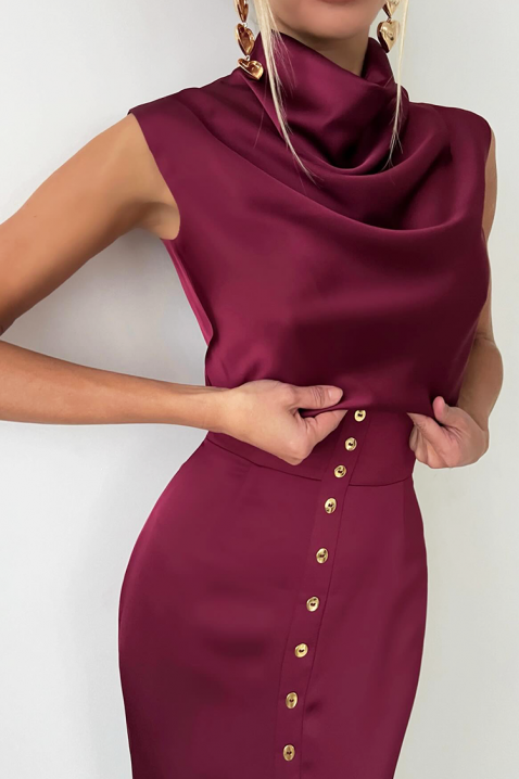 Комплект POLIONA BORDO, Цвят: бордо, IVET.BG - Твоят онлайн бутик.