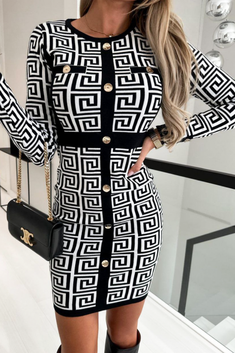 Рокля DONATELZA WHITE, Цвят: бял, IVET.BG - Твоят онлайн бутик.