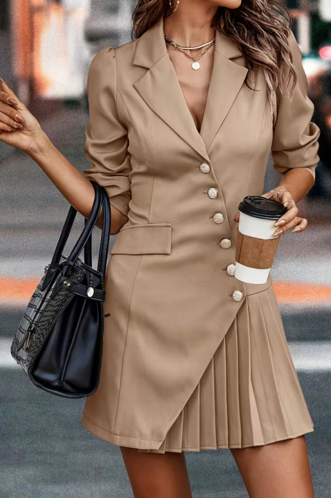 Рокля BELVORZA, Цвят: беж, IVET.BG - Твоят онлайн бутик.