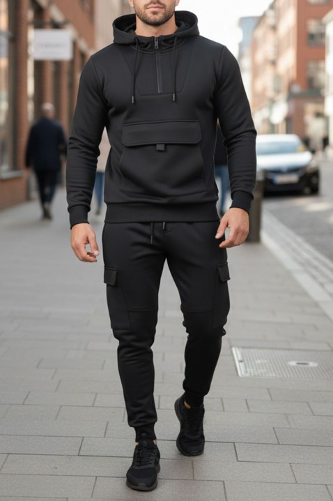 Мъжки комплект BETRIDO BLACK, Цвят: черен, IVET.BG - Твоят онлайн бутик.