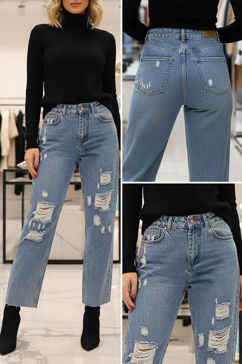 Дънки ARINAZA, Цвят: светлосин, IVET.BG - Твоят онлайн бутик.