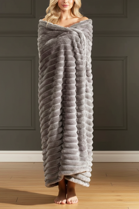 Одеяло DIMFELDA GREY 200x220 cm, Цвят: сив, IVET.BG - Твоят онлайн бутик.