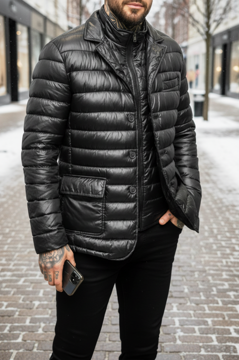 Мъжко яке ROXOR BLACK, Цвят: черен, IVET.BG - Твоят онлайн бутик.