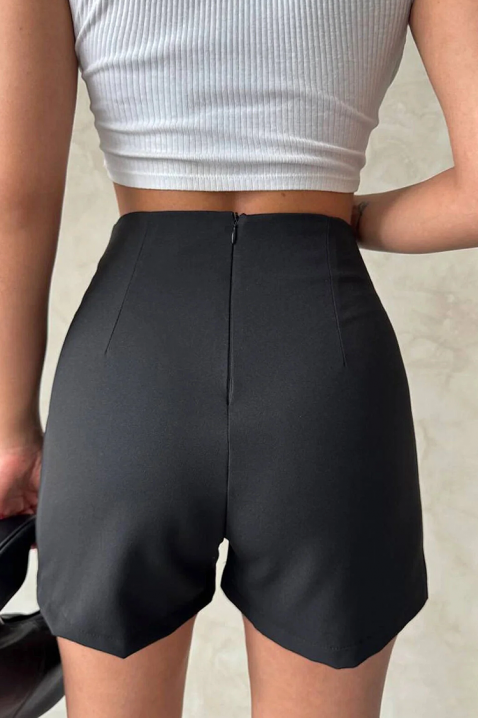 Къси панталонки OGLENZA, Цвят: сив, IVET.BG - Твоят онлайн бутик.