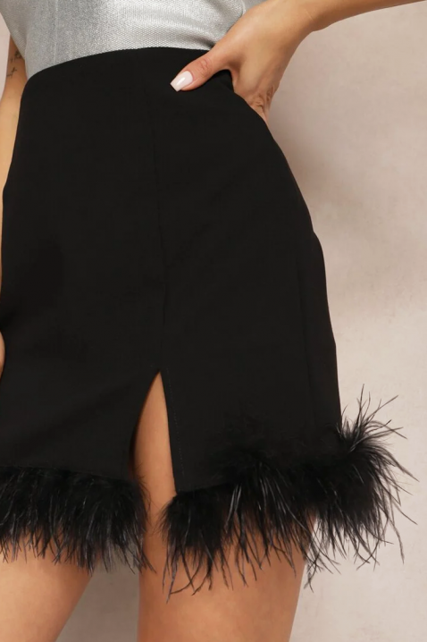 Пола PURZELDA BLACK, Цвят: черен, IVET.BG - Твоят онлайн бутик.