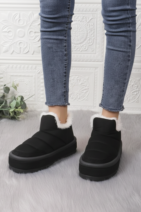 Дамски боти DRONLEFA BLACK, Цвят: черен, IVET.BG - Твоят онлайн бутик.