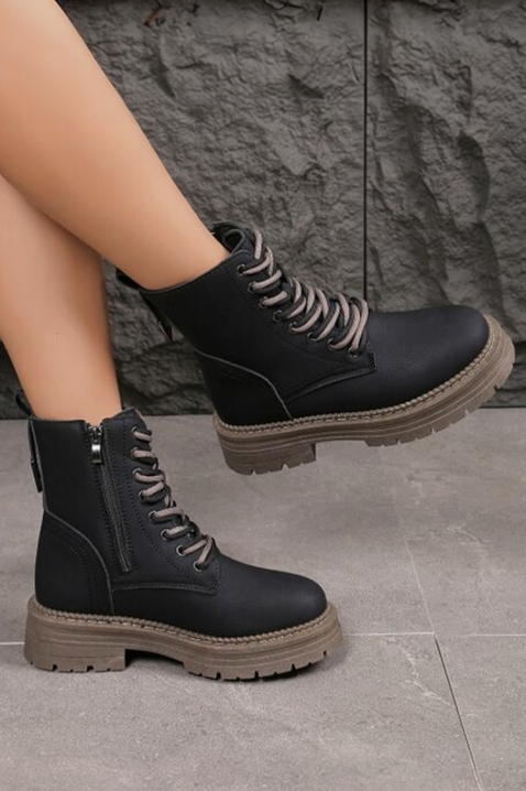 Дамски боти MONDEGA BLACK, Цвят: черен, IVET.BG - Твоят онлайн бутик.