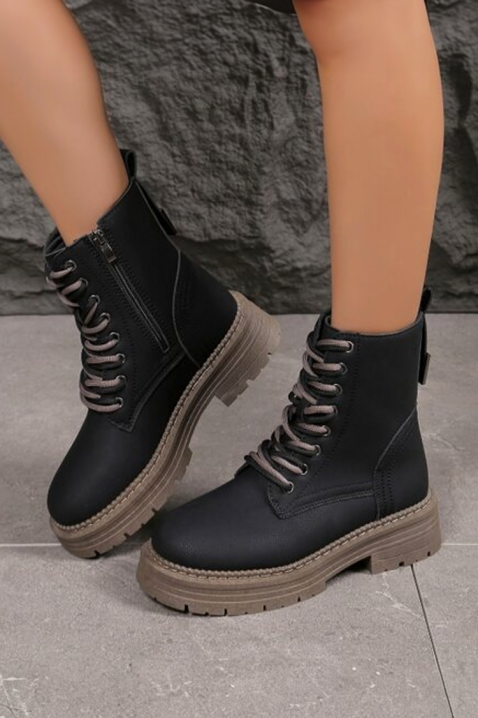 Дамски боти MONDEGA BLACK, Цвят: черен, IVET.BG - Твоят онлайн бутик.