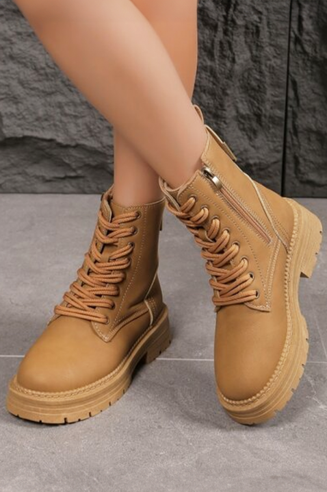 Дамски боти MONDEGA BROWN, Цвят: светлокафяв, IVET.BG - Твоят онлайн бутик.