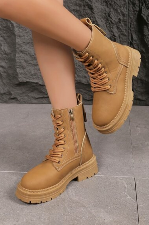 Дамски боти MONDEGA BROWN, Цвят: светлокафяв, IVET.BG - Твоят онлайн бутик.