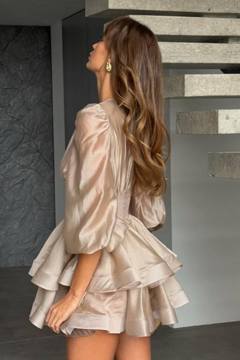 Рокля VLONDELA BEIGE, Цвят: беж, IVET.BG - Твоят онлайн бутик.